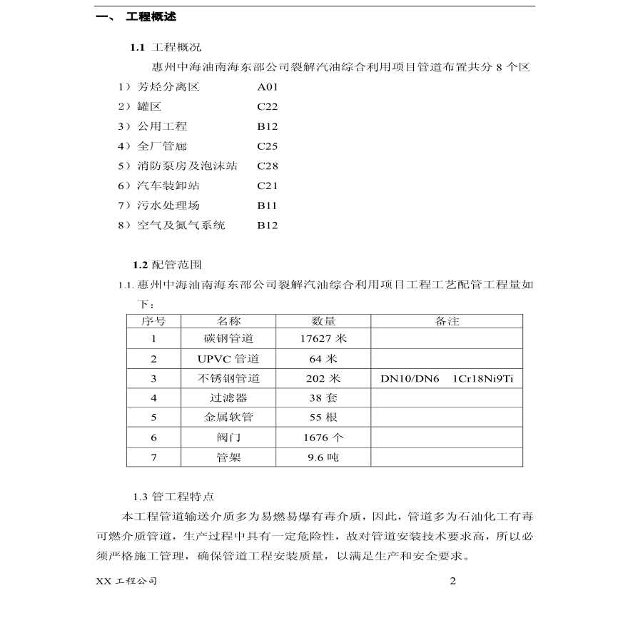 中石油管道施工方案(XXX工程公司).pdf-图二