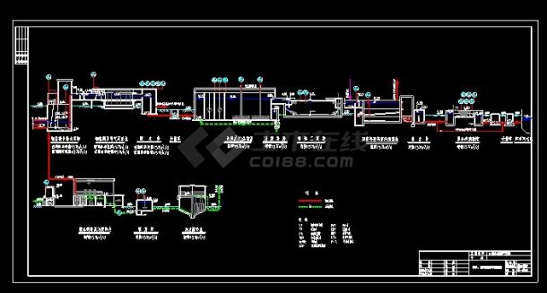 广东沿海地区某15.0万吨规模污水处理厂初步设计电气设计图册-图一