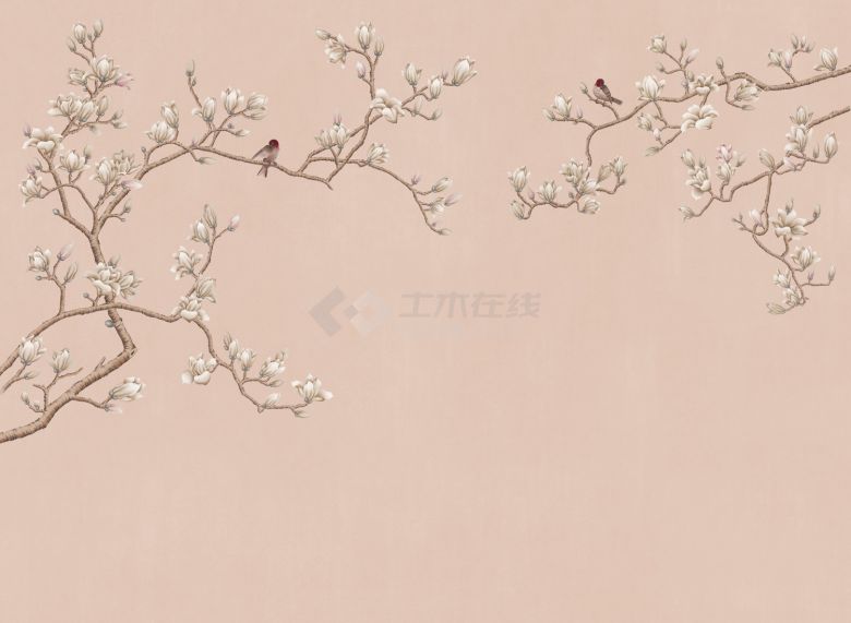 中式植物花鸟图壁纸 (121).jpg-图一
