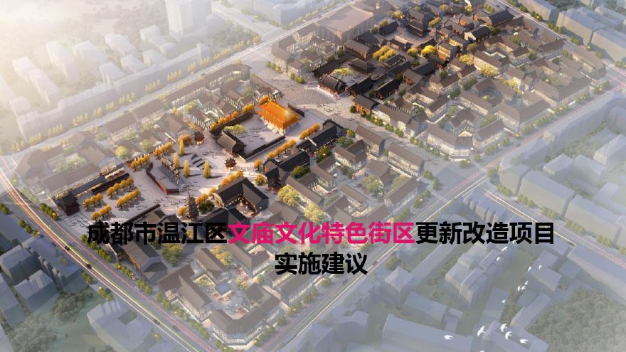 成都市温江文庙文化特色街区更新改造项目实施建议-86页.pdf-图一