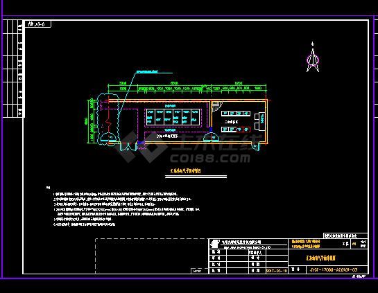 光伏并网柜CAD设计图施工图CAD-图二